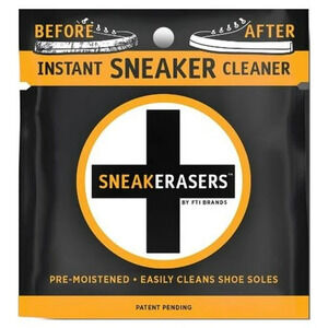 2-Pack SneakERASERS Pre-Moistened Instant Shoe & Sneaker Cleaner Sponge